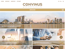Tablet Screenshot of convinus.com
